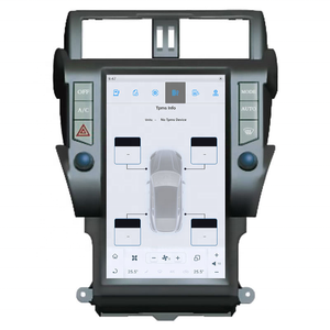 Radio estéreo para coche con pantalla Tesla de 13.6 pulgadas y sistema Android para Toyota Prado LC150 2014-2017, con Carplay, navegación y actualización de la unidad principal del coche. - Product Image 3
