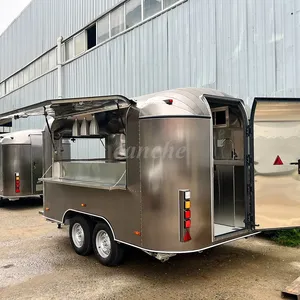 Carrito de catering estándar australiano para hot dogs y papas fritas, camión de comida pequeño para café, remolque de comida móvil comercial para exteriores - Product Image 6