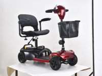 Moteur électrique, puissant, pliable, convivial, scooter électrique mobile à 4 roues pour personnes handicapées, adultes et personnes âgées