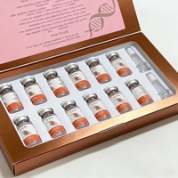 Boîtes cadeaux de luxe en papier de qualité supérieure pour flacons de peptides de 3 ml, 5 ml, 10 ml, ensemble d'emballage pour flacons de recharge