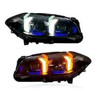 Phare avant LED complet LT High Bright Snake Eye DRL 12V Neuf pour Série 5 F10 2011-2013 6000 lm 6000K