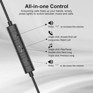 <span class=keywords><strong>Casque</strong></span> audio filaire en métal durable, câble anti-emmêlement avec microphone pour Vlogging et TikTok – Vente en gros usine - Product Image 4