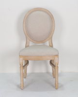 Chaise de salle à manger empilable en résine style vintage français, dossier en rotin, siège rembourré, en plastique, pour mariage, hôtel, événement, banquet, location, chaises empilables