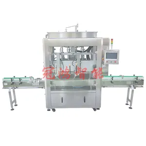 Linha de produção automática de máquina de enchimento de 2 cabeças para shampoo gel líquido e sabonete líquido