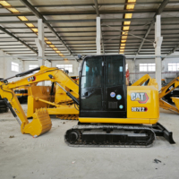 Mini-excavatrice sur chenilles 307E d'importation japonaise pour Cat