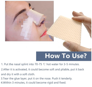Férula nasal termoplástica médica Cirugía plástica Férulas nasales externas para belleza y cuidado personal - Product Image 4