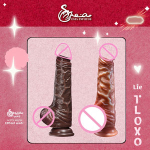 Krachtige Riem Gemakkelijk Dragen Gigantische <span class=keywords><strong>Dildo</strong></span> Persoonlijke Waterdichte Vibrerende Realistische Enorme Penis Vrouwen Masturbatie Massager Pvc - Product Image 4
