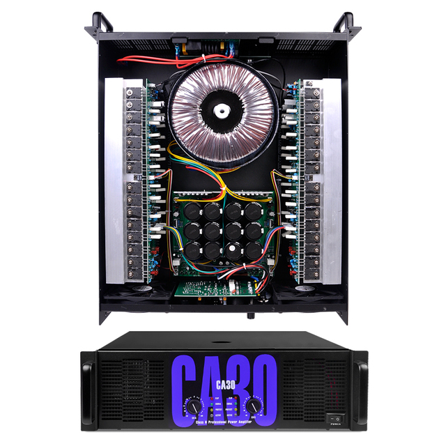 CA30 Professional Power Amplifier 2000 Watts High Power Amplifier for Disco Bar