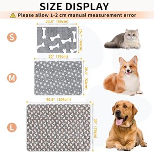 Hot Selling Washable Cozy Puppy <strong>Dog</strong> Blankets Soft Fleece Cat <strong>Dog</strong> Blankets Warm Sleeping Mat <strong>for</strong> <strong>Sofa</strong> Bed Pet Blanket <strong>Throws</strong> - Product Image 4