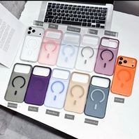 Coque de téléphone populaire mate dépolie magnétique antichoc pour iPhone 18 Pro, compatible avec iPhone 18, 17, 16, 15, 14, 13 Pro Max