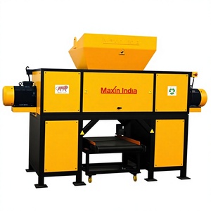 Broyeur de déchets mixtes à double arbre haute capacité pour le recyclage industriel, le traitement du plastique et la récupération des déchets - Product Image 1