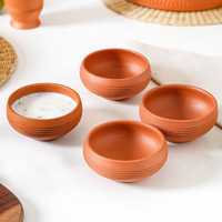 Set Peralatan Makan dari Tanah Liat Alami |   Perlengkapan Makan dari Tanah Liat dengan Finishing Matte/Glazed Gaya Japandi |   Sehat, Tidak Beracun, Ramah Lingkungan