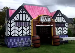 Alliance Tente de pub irlandaise gonflable Tente de château pour la publicité de fête Gonflables - Product Image 2