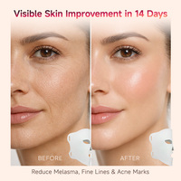 Masque facial LED EYCO 510K pour la thérapie par la lumière, rajeunissement de la peau, masque photonique LED, traitement anti-âge, resserrement de la peau, anti-rides