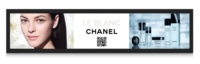 7.36-88 pouces 5000 Nit haute luminosité lecteur Android à angle de vision ultra large avec écran LCD à barre tendue en verre trempé
