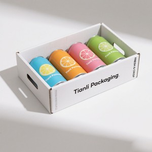 Tùy Chỉnh In Nước Trái Cây Hộp Giấy Khay Bia Bao Bì Hộp Các Tông Pallet Cho Đồ Uống Và Trái Cây Bao Bì - Product Image 5