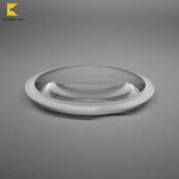 Lentille asphérique 102mm Double Convexe Biconvex Verre Lentilles 4 Pouces pour Led Wall Washer Light