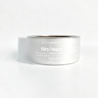 Rouleaux d'étiquettes adhésives transparentes en vinyle doré mat, imperméables, personnalisées pour l'emballage de flacons de lotion cosmétique