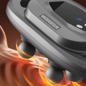 Wiederauf lad bares Körper massage gerät Vibration Handheld 6 Massage köpfe Deep Tissue Percussion Elektrische Muskel massage pistole - Product Image 5