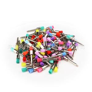 Brosses de polissage dentaire en nylon coloré à tête plate, non toxiques, pour le blanchiment et le polissage des dents, usage commercial - Product Image 5
