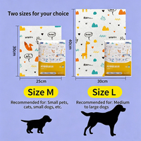 Kertas Penyerap Urine Sekali Pakai Hengtuo Super Serap, Custom Printing, 3 Lapis, untuk Pelatihan Anjing dan Kucing