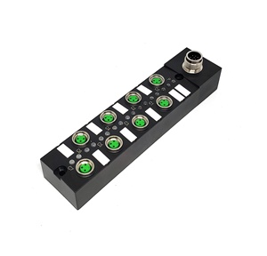 bibo SVLEC 8 Ports <b>Junction</b> <b>Box</b> Termination Wiht M12 Screw Terminal Block Connector - Product Image 3