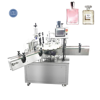 Machine de remplissage automatique de parfum par pulvérisation sous vide rotative pour cosmétiques et bouteilles