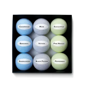 OEM/ODM ठोस रंग स्नान फ़िज़ी बॉल्स विभिन्न आकार के अनुकूलित खुशबू मनोरंजन और विश्राम के लिए मुफ्त नमूना फूल स्नान बम