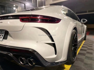 ชุดแต่ง Zndr Panamera 971 คาร์บอนไฟเบอร์ กันชน สเกิร์ตข้าง ดิฟฟิวเซอร์ สปอยเลอร์ ฝากระโปรง อัพเกรดสำหรับ Porsche ปี 2017-2021 - Product Image 6