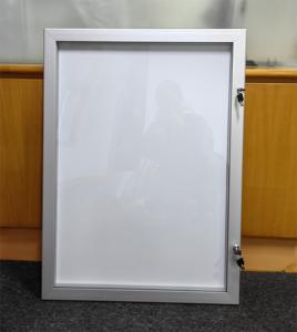 Ngoài trời không thấm nước có thể khóa 45mm bảng thông báo với bảng trắng từ tính - Product Image 5