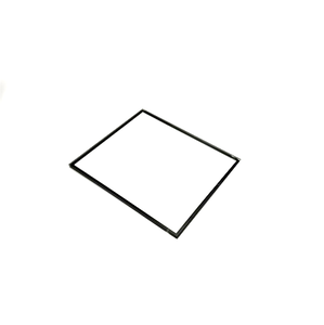 Cadre personnalisé noir sérigraphié, forme carrée, revêtement AR/<span class=keywords><strong>AG</strong></span>, verre trempé, structure solide, étanche, solaire, extérieur, supermarché - Product Image 1