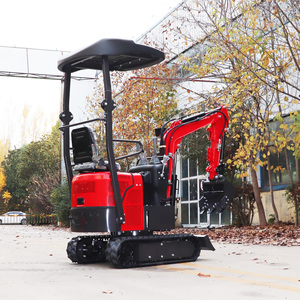 Nouvelle mini-excavatrice sur chenilles Somate avec moteur PLC, capacité de la benne de 0,02 m³, garantie de 1,5 an, haute efficacité, pompe hydraulique Koop - Product Image 5