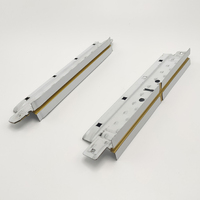 Grille en T en acier inoxydable galvanisé, moderne, haute résistance, 32/38, ignifuge, antirouille, revêtement zinc, pour plafond carré d'hôtel