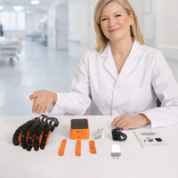 Gants robotisés de rééducation TE OM009, alimentés par USB, pour l'entraînement des doigts et des mains en cas d'AVC ou d'hémiplégie, pour la thérapie de récupération