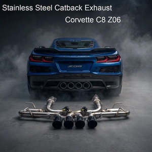 <span class=keywords><strong>Prix</strong></span> <span class=keywords><strong>d</strong></span>'usine - <span class=keywords><strong>Échappement</strong></span> Valvetronic SUS304 pour Corvette C8 Z06 - <span class=keywords><strong>Silencieux</strong></span> de performance Catback avec valve télécommandée - Product Image 1