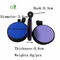 OKSILICONE Laser Qr Code Runde Silikon Haustier ID Tags Personal isierte Erkennungs marken Benutzer definierte Gravierte Silikon ID Name Hunde marke
