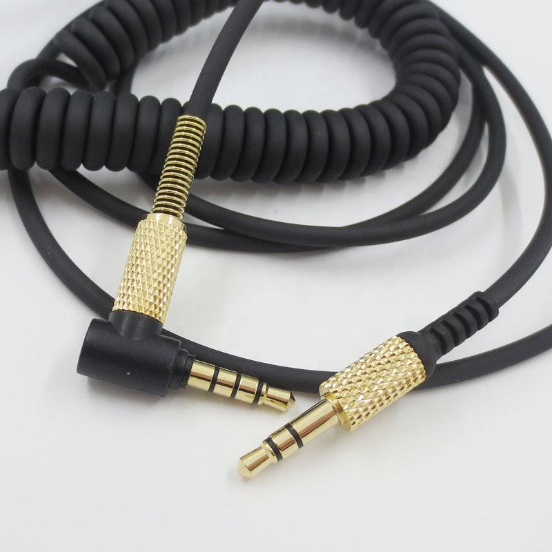 Replacement Audio Cable with Jack Male to Male for Marshall Monitor  On-Ear Pro Headphones in Stock