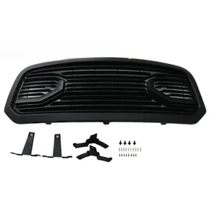 Grilles de protection avant StarNav pour capot et pare-chocs Ram 1500 2013-2018, style maille, accessoires de tuning et kit carrosserie - Product Image 2