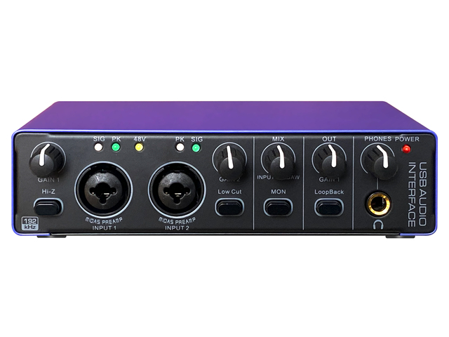 USB Audio Interface with 48V Phantom Power Sound Card for Recording Podcast Streaming Compatible with PC Mac Computer