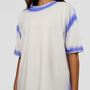 T-shirt décontracté confortable et ample pour femmes, nouvelle arrivée, tissu lourd et respirant, 100% coton, t-shirts oversize pour femmes - Product Image 4