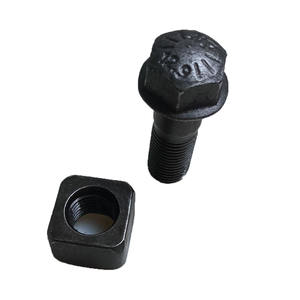 Piezas del chasis de la excavadora sobre orugas hidráulica, 12,9 pernos y tuercas 63C0062, Perno de zapato de pista + tuerca para <span class=keywords><strong>XGMA</strong></span> <span class=keywords><strong>XG806</strong></span> - Product Image 1