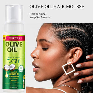 <span class=keywords><strong>Mousse</strong></span> Coiffante Tenue Forte Longue Durée Étiquette Privée <span class=keywords><strong>Mousse</strong></span> Cheveux Parfumée Sur Mesure pour Cheveux Bouclés Perruques Tresses - Product Image 2