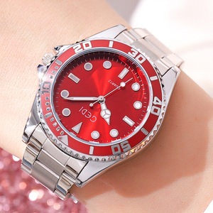 Montre de veilleuse verte à la mode montre de luxe classique pour hommes d'affaires populaires - Product Image 2