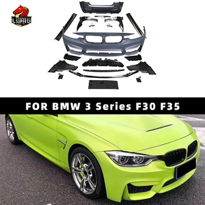 Precio justo con Material PP de excelente calidad para <span class=keywords><strong>BMW</strong></span> Serie 3 F30 F35, Kit de carrocería de actualización, parachoques de coche, guardabarros, faldas laterales - Product Image 2