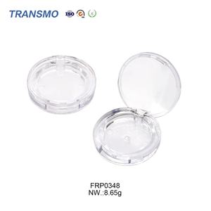 Boîte à poudre en plastique de 3 litres, conteneur à blush avec miroir, 0,5 once pour boîtes à poudre, boîte de rangement pour poudre - Product Image 1