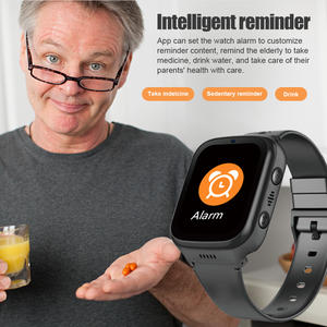 Reloj de Pulsera de Seguridad 4G con Localización en Tiempo Real para Personas <span class=keywords><strong>Mayores</strong></span>, Reloj con Monitor de Ritmo Cardíaco y Teléfono con Rastreador GPS para Padres <span class=keywords><strong>Mayores</strong></span> - Product Image 6