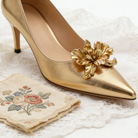 Clips de chaussures en strass de luxe personnalisés, breloques amovibles en cristal pour talons hauts, sandales et accessoires de chaussures pour femmes