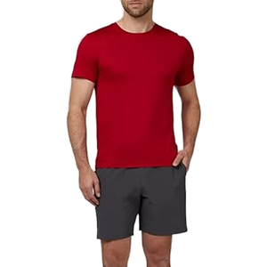 DX007 Men's Solid Loose T-shirts Eco-Friendly 100% Cotton Customizable <b>Extra</b> <b>Large</b> Sports Wear Blank Casual Black White T-shirts - Product Image 1