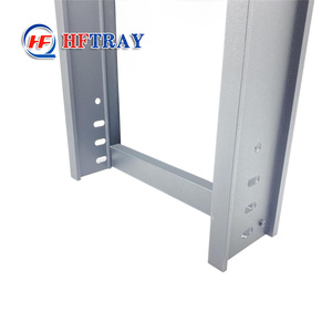 HFTRAY Bandeja Portacables de Aleación de Aluminio de 100mm de Altura de Riel Lateral, Sólida y Pre-Galvanizada para Instalación de Cables - Product Image 6