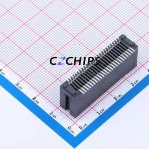 HEV48LP03BK Gold Finger Connector SMD,P=1.27mm Connector ( Connector Type: EDGE SLOT )( Pitch: 1.27mm )( Total PIN Count: 48P ) - Product Image 2